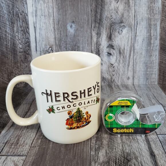Jumbo Coffee Mug Hershey Oversized Christmas Vintage Retro Dishwasher Safe Gift - Picture 6 of 9